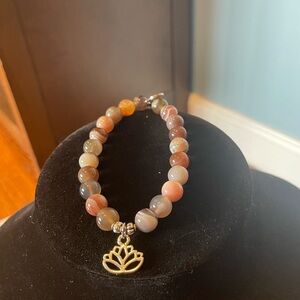 Set of 3 elastic bead Bracelets